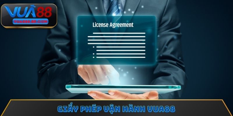 Giấy phép vận hành Vua88