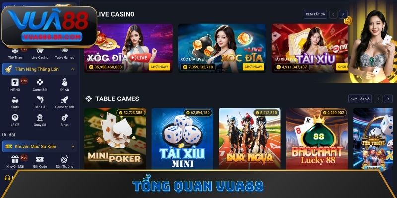 Tổng quan Vua88
