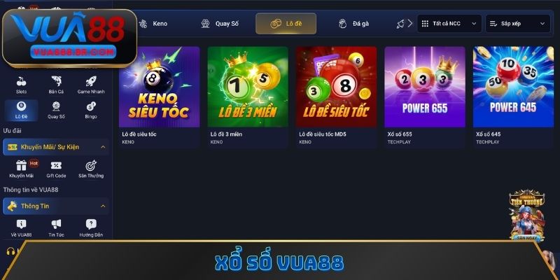 Xổ số Vua88
